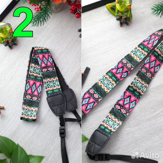 Разноцветный Ремень для Фотоаппарата (Новый)