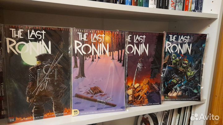 Tmnt The Last Ronin в синглах, все 5 выпусков