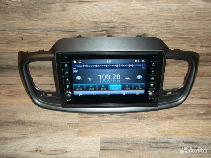 Магнитола Kia Sorento Prime Android физ. кнопки