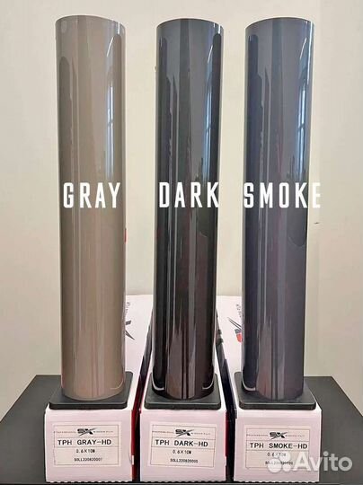 Антигравийная пленка гибридная для фар