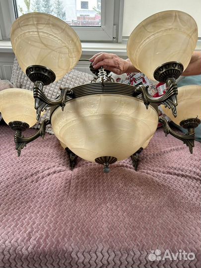 Люстра винтаж италия