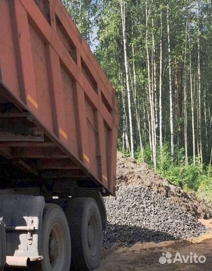 Щебень гранитный с доставкой