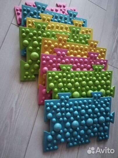 Ортопедический массажный коврик-пазл