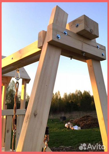 Детский игровой комплекс с горкой