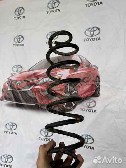 Задняя пружина toyota camry 70