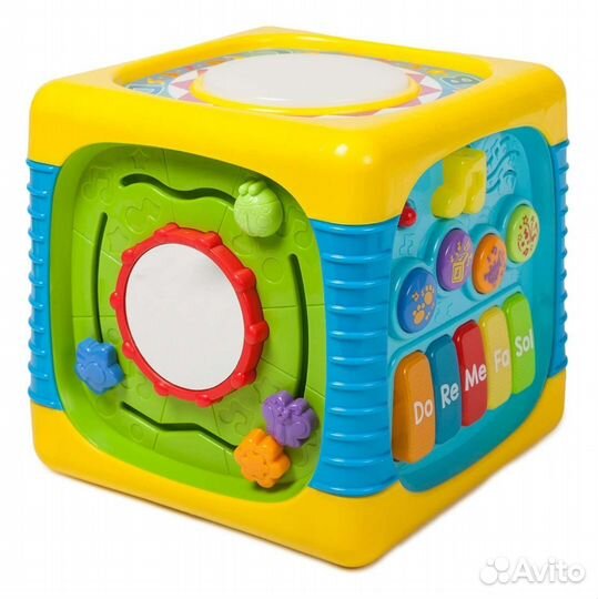 Развивающий музыкальный кубик baby GO