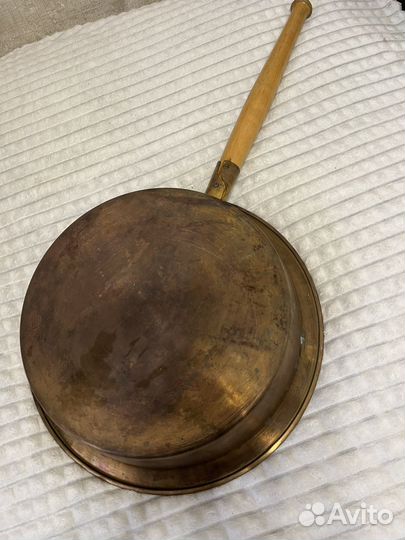 Таз латунный СССР