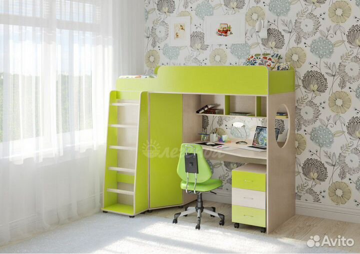 Кровать чердак