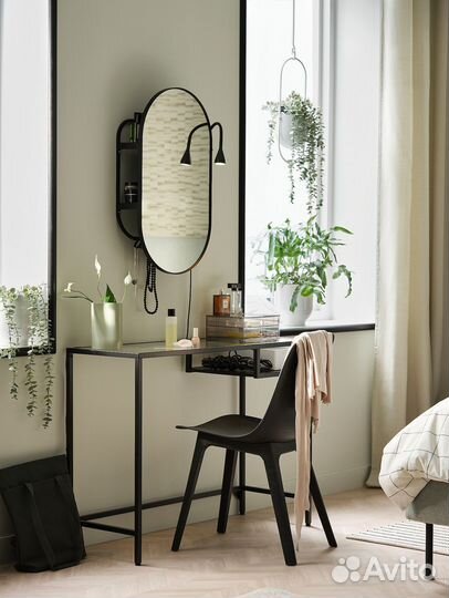 Компьютерный стол для ноутбука IKEA стекло 100x36