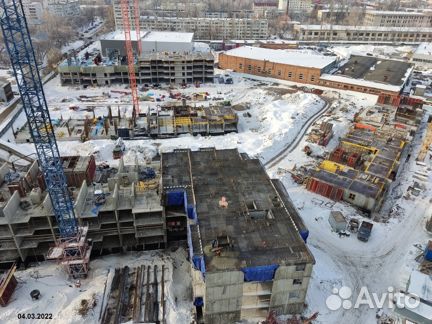 Ход строительства ЖК «Логика-2» 1 квартал 2022