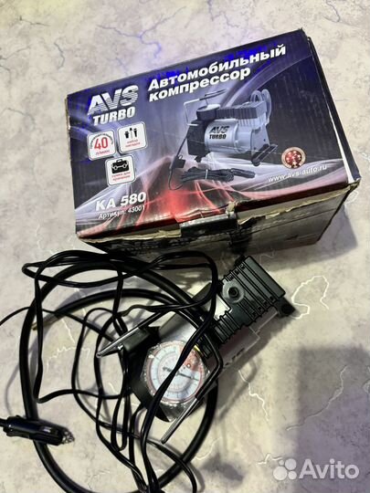 Компрессор автомобильный AVS KA580