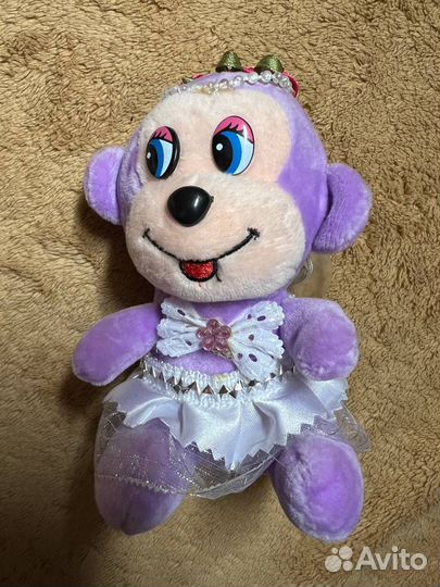 Мягкая игрушка обезьянка - невеста. Подвесная