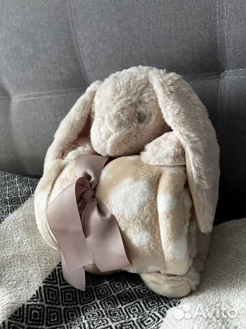 Мягкая игрушка (новая ) с пледом
