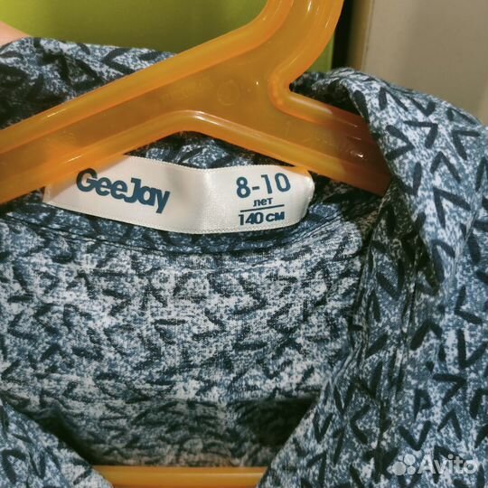 Рубашки на мальчика 8-10 лет