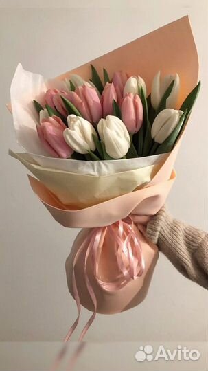 Тюльпаны к 8 марта букет
