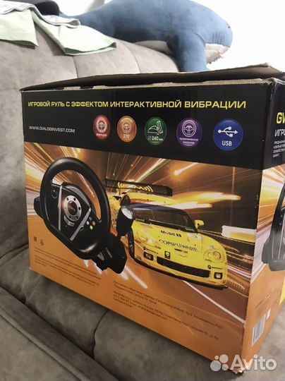 Игровой руль dialog GW-235VR