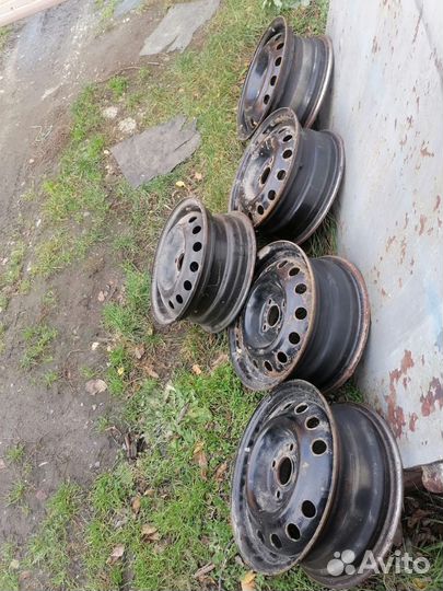 Штампованные диски r14 от Daewoo Nexia