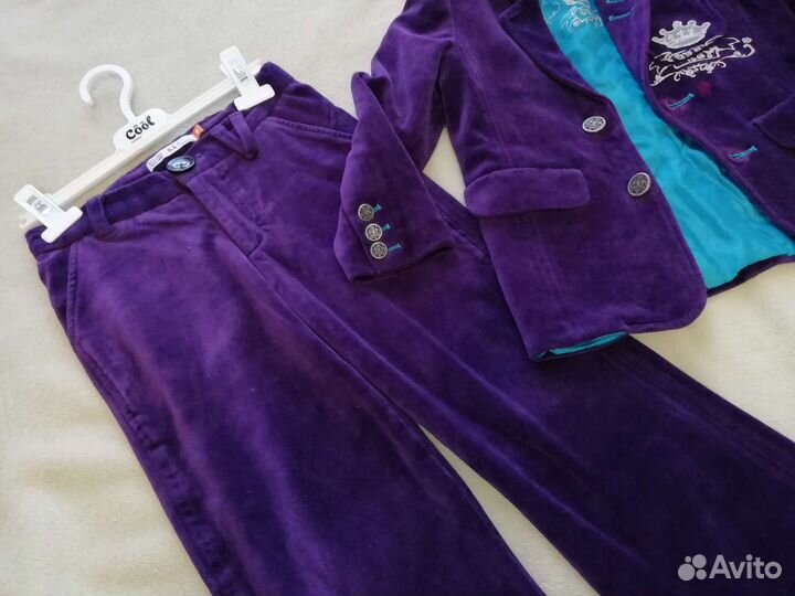 Костюм пиджак брюки для мальчика 116 - 120