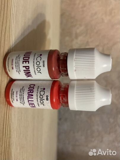 Пигменты губные icolor