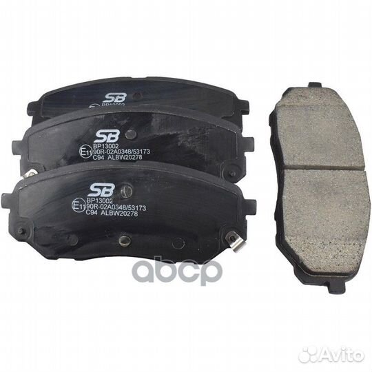 Колодки тормозные BP13002 SB Nagamochi