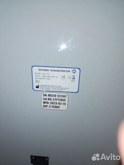Кислородный концентратор Longfian jay 10