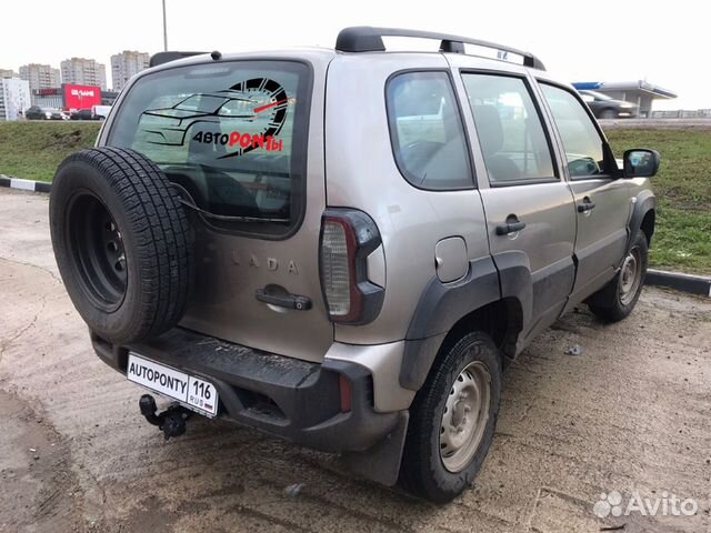 Рейлинги Niva Travel продольные черные