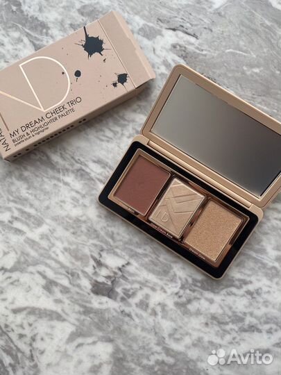 Natasha denona my dream cheek trio палетка