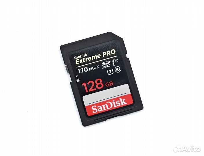 Карта памяти Sandisk Extreme Pro 128 Gb