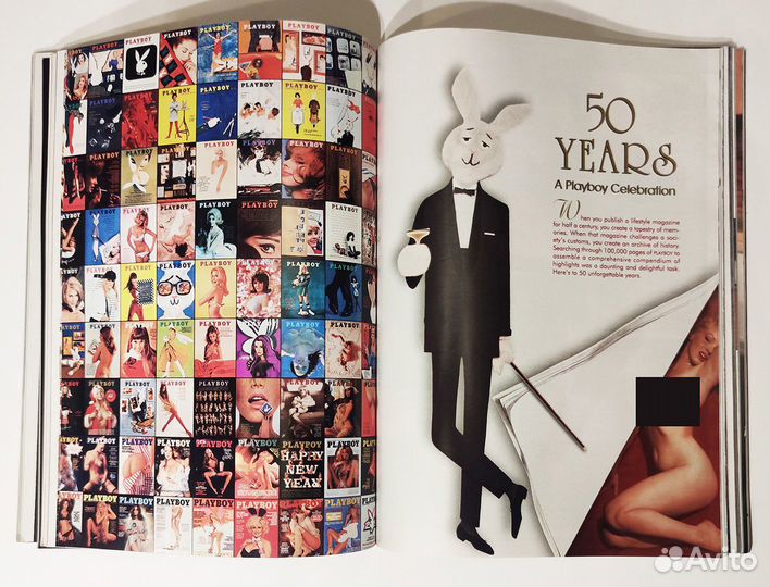 Юбилейный журнал playboy 50 лет