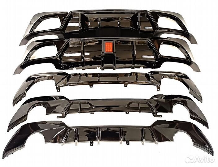 Диффузор BMW G20 глянцевый