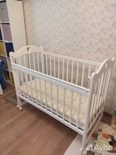 Детская кроватка Incanto Sofi колесо-качалка