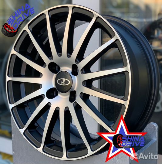 Диски LADA R16 4x98 Black Groove Matt