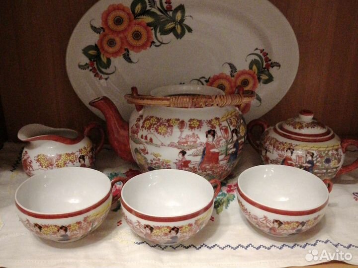Чайный сервиз фарфор Япония