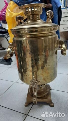 Самовар на дровах царский