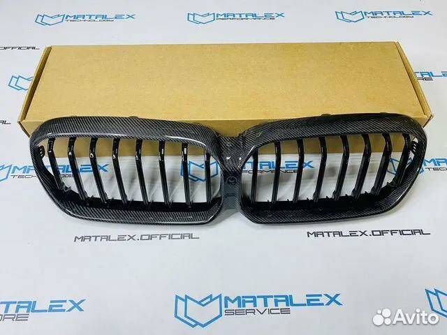 Решетка радиатора BMW G30 LCI, Performance, карбон