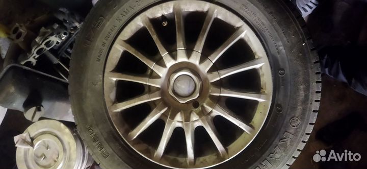 Литые диски r 13 в комплекте с летней резиной