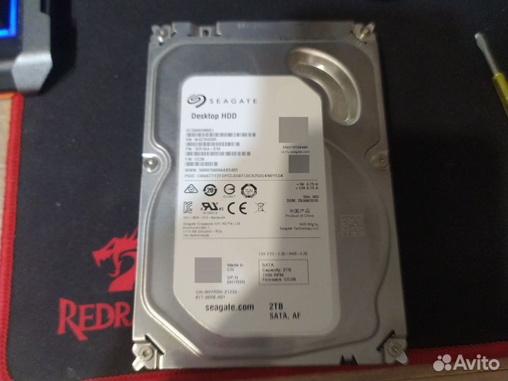 Жесткий диск 2 тб новый