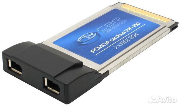 Контроллер CardBus ieee1394 (6pin+6pin+6pin)