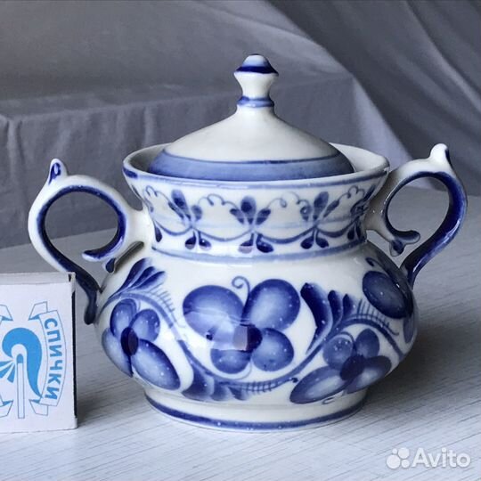 Сахарницы Гжель