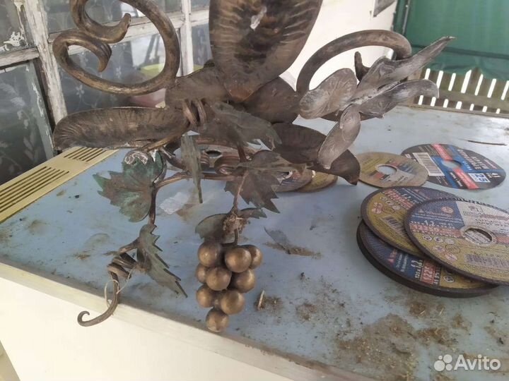 Люстра кованная бу