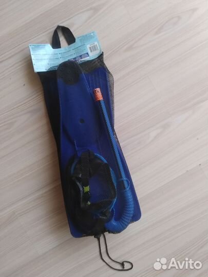 Ласты,трубка, маска детские Intex