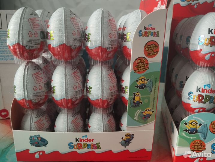 Киндер сюрприз Миньоны Европа