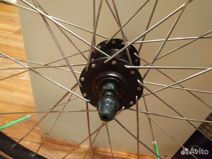 Колесо переднее 26, велопокрышка Зимняя новая на о