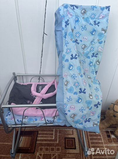 Кроватка игрушечная