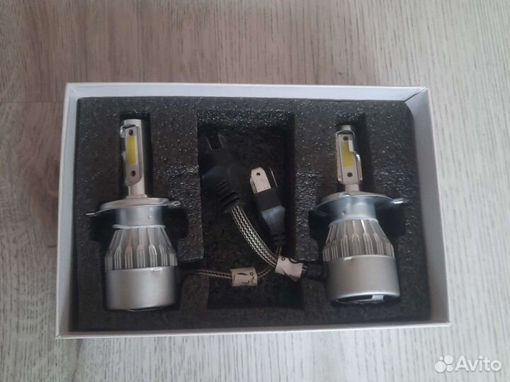 Led лампы h4 mini 2 шт