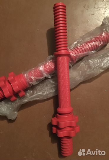 Гантели без дисков Грифы гантельные «Торнео» новые