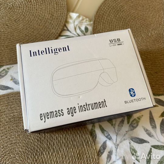 Массажер для глаз электрический с подогревом