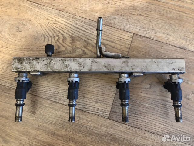 Chevrolet Aveo 1.4 f14d4 топливная рампа в сборе