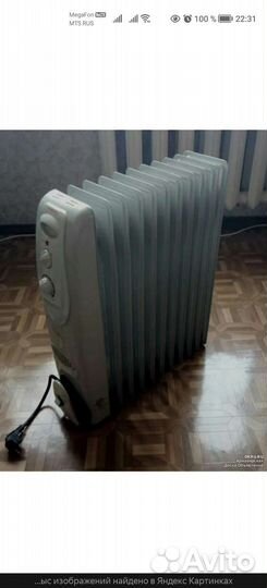 Масляный обогреватель, радиатор