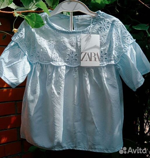 Блузка детская, новая, Zara, Турция